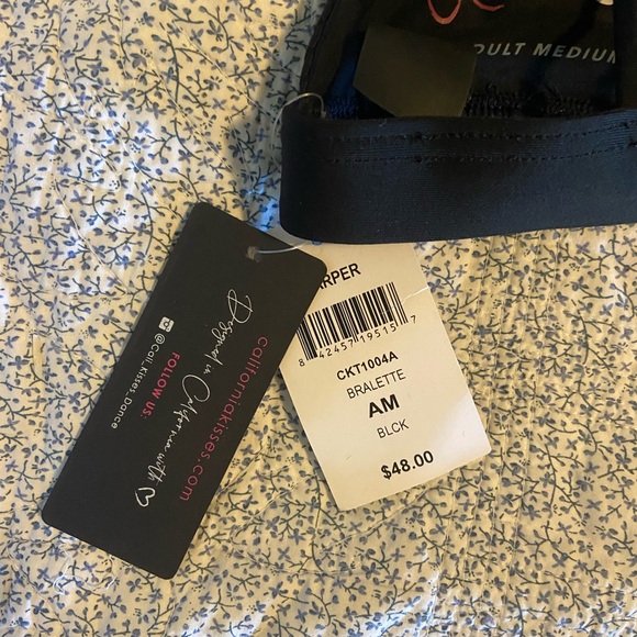 NWT California Kisses Bralette - Adult Medium - Picture 5 of 8